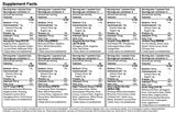 Nutrition label